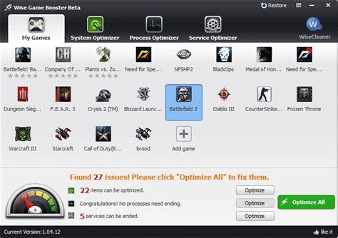 game booster|11 Best Game Boosters and Optimizers for PC in 2025.